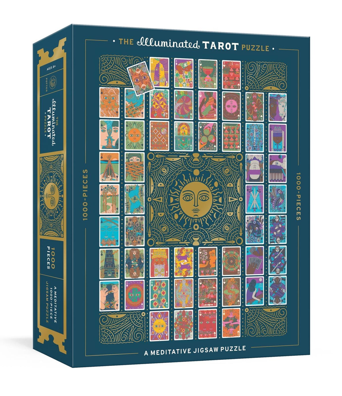 The Illuminated Tarot Puzzle: 1000 Pieces
