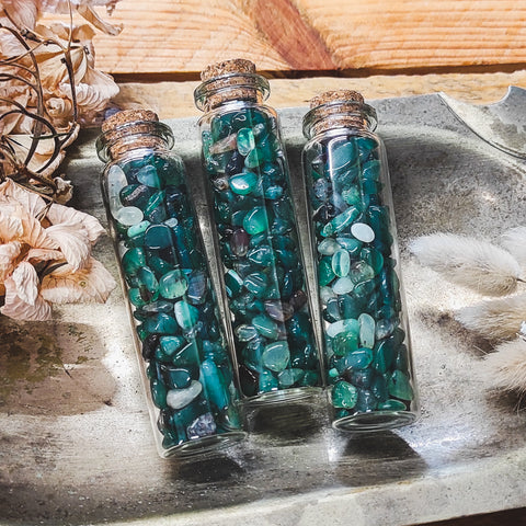 Crystal Artifact Bottles