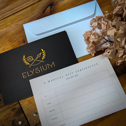 Elysium Gift Certificates