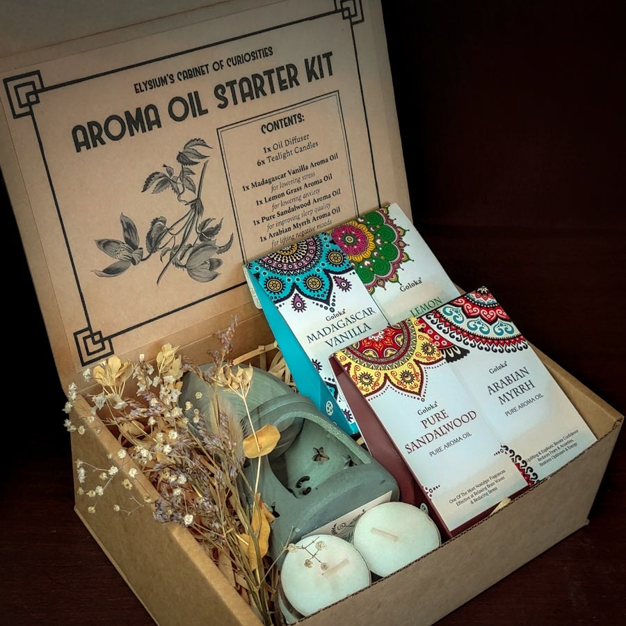 Cabinet of Curiosities - Aroma Oil Starter Kit