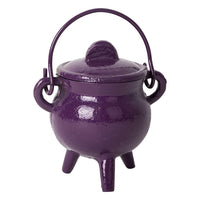 Cast Iron Purple Cauldron