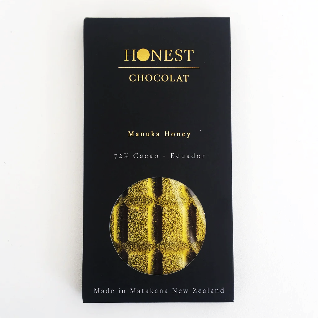 Manuka Honey Filled Tablet - 72% Dark Chocolate