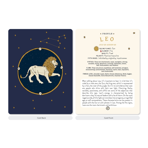 Signs of the Zodiac Deck: 50 Cards to Discover Your Celestial Path
